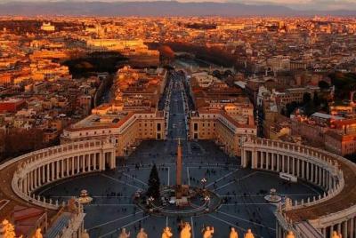 DEL PUERTO CIVITAVECCHIA A ROMA de las Basílicas y de las Iglesia