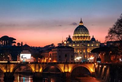 Traslado privado de lujo desde el puerto de Civitavecchia al cent
