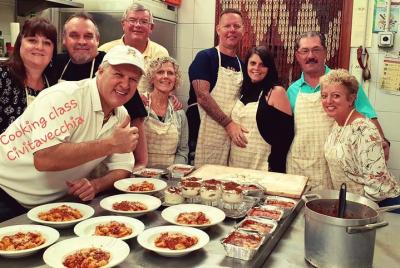 Clase de cocina en Civitavecchia