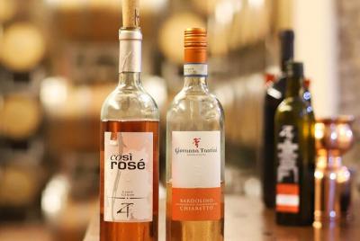 Cata de vinos Chiaretto y Rosè en Lazise