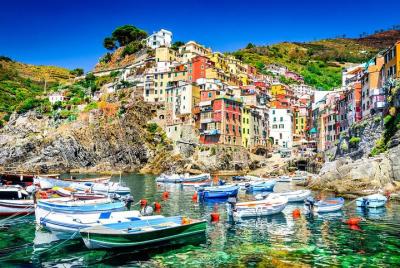Excursión a Cinque Terre con degustación de limoncino desde el puerto de La Spezia Excursión a Cinque Terre con degustación de limoncino desde el puerto de La Spezia