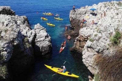 Excursión en kayak a PORTO SELVAGGIO - Salento Excursión en kayak a PORTO SELVAGGIO - Salento