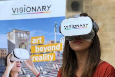 Tour de realidad virtual y aumentada en grupo reducido en Lecce Tour de realidad virtual y aumentada en grupo reducido en Lecce