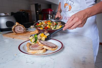 Clase de cocina privada en la casa de una Cesarina en Pavia Clase de cocina privada en la casa de una Cesarina en Pavia