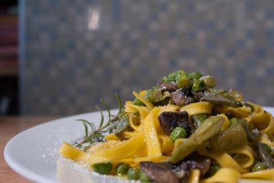 Experiencia gastronómica en la casa de un local en Pisa con cocin