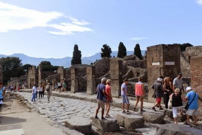 Recorrido a pie por Pompeya: visita diaria compartida