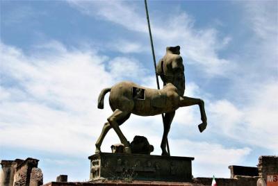 Tour privado a pie de Pompeya, la ciudad más viva entre las ciuda