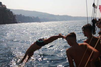 Atardecer en Sorrento con inmersiones nocturnas y prosecco