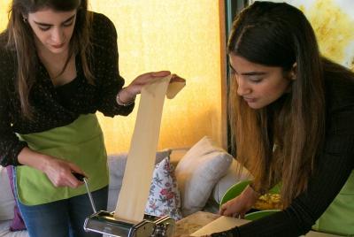 Auténtica clase de cocina regional en Treviso con un local Auténtica clase de cocina regional en Treviso con un local