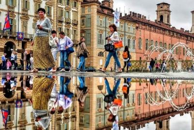 Tour de 2 horas del pasado y presente de Turín