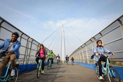El recorrido en bicicleta por el continente de Venecia