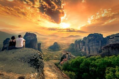 Visita turística al atardecer en Meteora con recogida en el hotel Visita turística al atardecer en Meteora con recogida en el hotel