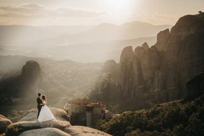 Tour al atardecer en grupos pequeños en Meteora desde Kalampaka Tour al atardecer en grupos pequeños en Meteora desde Kalampaka