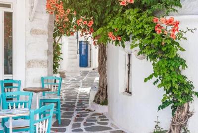 Tour de la isla de Paros en francés Tour de la isla de Paros en francés