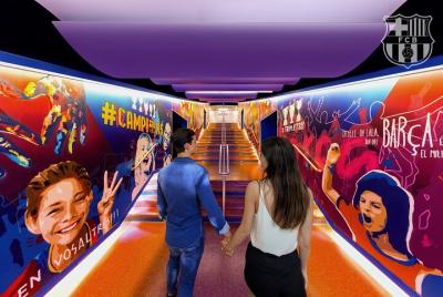 Visita al estadio Camp Nou de Barcelona desde la Costa Brava, con