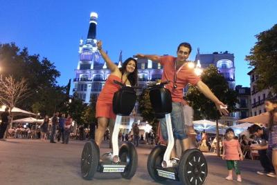 Puesta de sol en Madrid en Segway. Puesta de sol en Madrid en Segway.