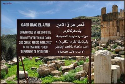 Excursión privada de medio día a Iraq al-Amir (Qasr al-bedAbed)