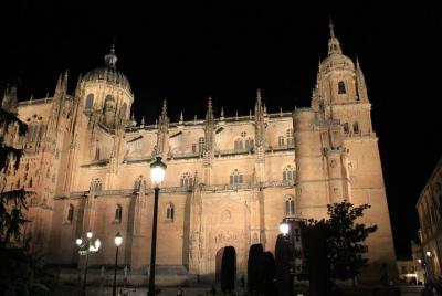 Tour privado a pie por la noche por Salamanca