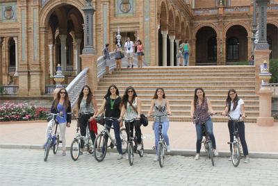 Alquiler de bicicletas en Sevilla. Puede escoger entre 5 puntos distintos Alquiler de bicicletas en Sevilla. Puede escoger entre 5 puntos distintos