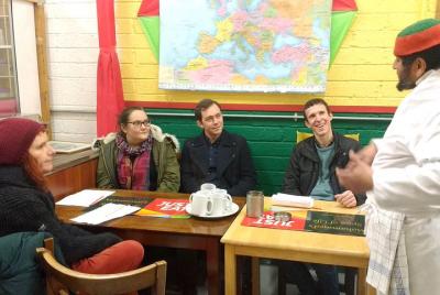 Tour de comida vegetariana en Brighton