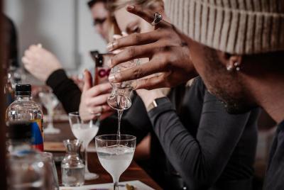 Sesión de degustación de gin-tonic