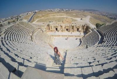 Excursión privada de medio día a Jerash desde Ammán, el Mar Muert