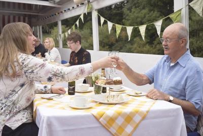 Crucero de té York por la tarde