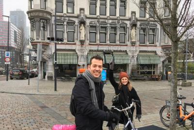Tour en bicicleta de Rotterdam con guía bilingüe