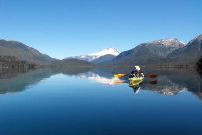 Kayak en Lago Gutierréz