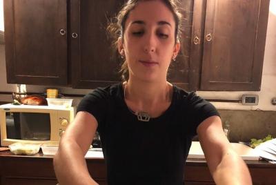 Cena argentina con impresionantes vistas de la avenida 9 de Julio