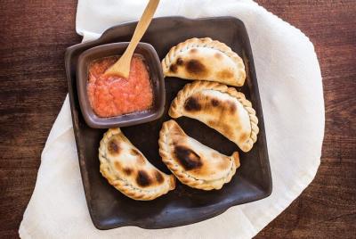 Clase de cocina de empanadas argentinas para grupos pequeños