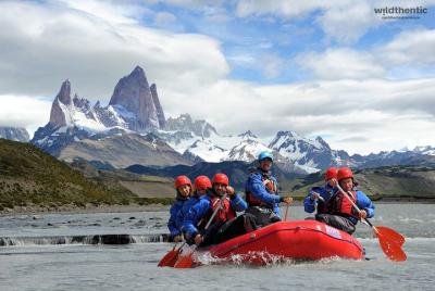 Experiencia Chaltén full day Rafting - Rio de las Vueltas