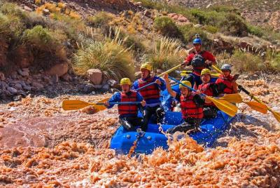 Aventura de rafting de día completo en el río Mendoza con recogid