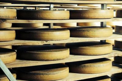 Tour privado de medio día en la fábrica de queso austriaca con de