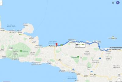 Traslado desde Heraklion o Rethymno 8 Pax Traslado desde Heraklion o Rethymno 8 Pax