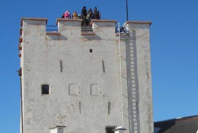 Fortaleza de Hohensalzburg: entrada a la torre de observación, ce