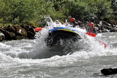 Rafting en Salzach con una guía de balsa certificada por el estad