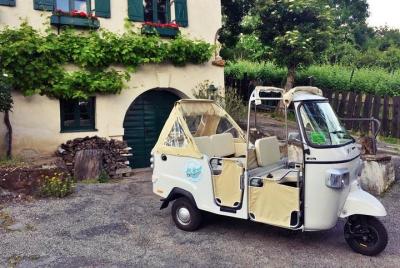La Dolce Viena - Ape Sightseeing Tour "Vino" - no interior, guard La Dolce Viena - Ape Sightseeing Tour