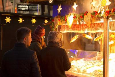 Visita al mercado navideño de Viena