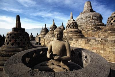 Boleto de entrada al templo de Borobudur