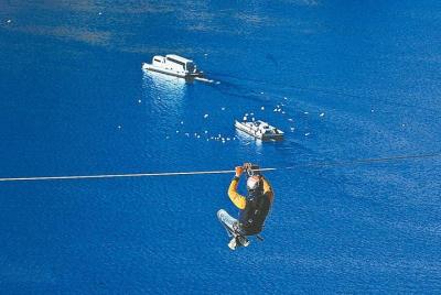 Tirolesa Lago Titicaca