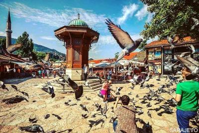 Casco antiguo de Sarajevo