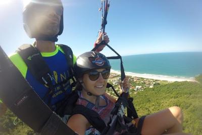 Vuelo en parapente doble en Florianópolis