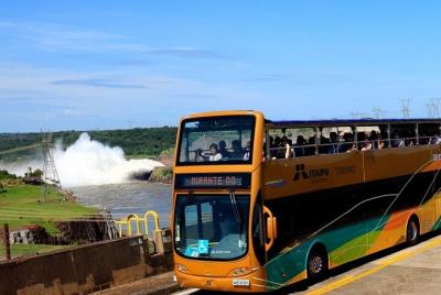Visita panorámica de la planta de Itaipu