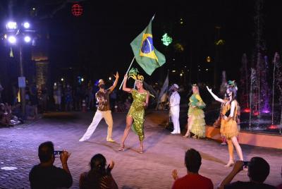 Hito de las Tres Fronteras (Atardecer)