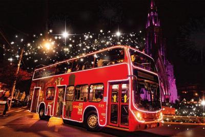 Tour en autobús de iluminación: espectáculo de luces navideñas