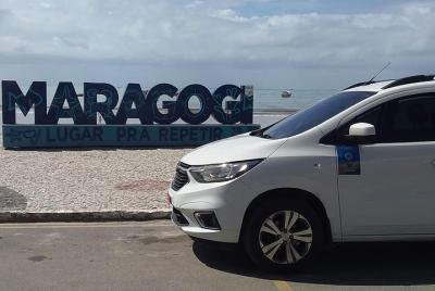 Traslado privado de Maragogi a Maceio del 01 al 06 Pax en Recepti