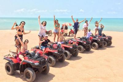 Paseo en quad en la playa de Pipa y sus alrededores