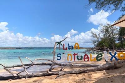 Excursión de un día con paseo en barco a Santo Aleixo con traslad