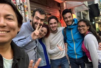 Street art is not for lazy tourists :P